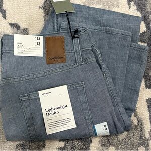 Goodfellow & Co Men's Slim Jeans - Light Blue